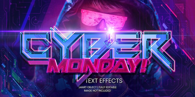 CYBER MONDAY! TEXT EFFECT