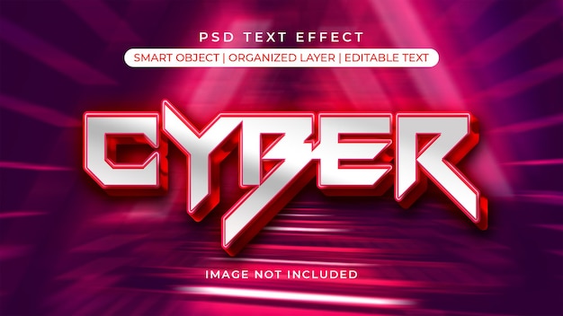 Cyber Text Effect