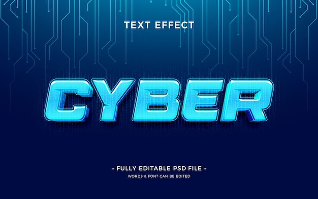 Cyberpunk text effect