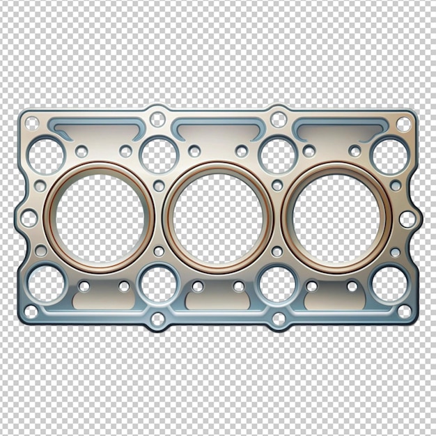 PSD cylinder head gasket icon vector illustration