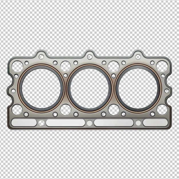 PSD cylinder head gasket icon vector illustration