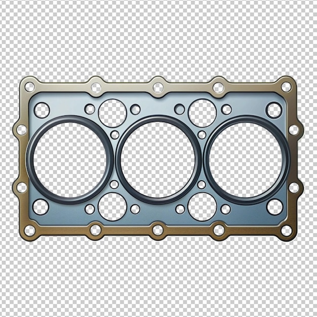 PSD cylinder head gasket icon vector illustration