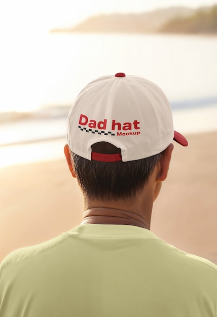 PSD dad hat mockup