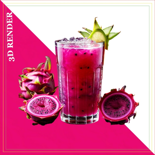 Dargon Fruitjuice transparent