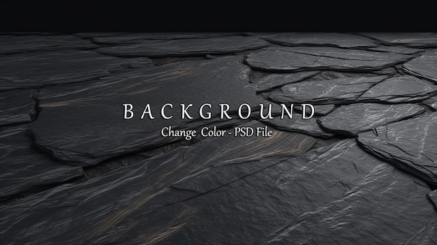 Dark grey black slate background Ai Generated Image