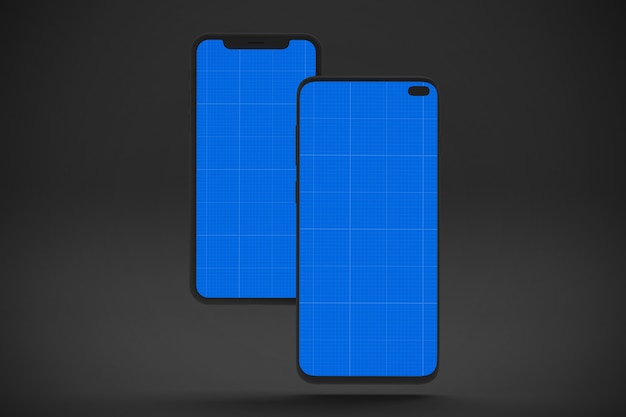 Dark Mobiles mockup