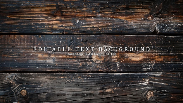 PSD dark wooden texture background