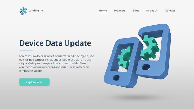 PSD data processing landing page