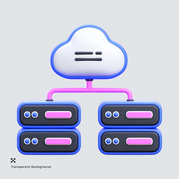 database 3d icon