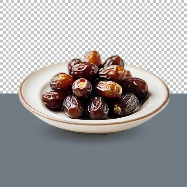 dates isolated on transparent background