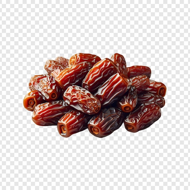 PSD dates isolated on transparent background