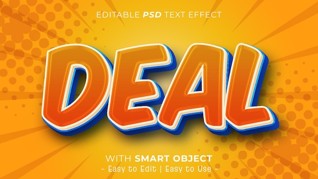 Deal text style effect