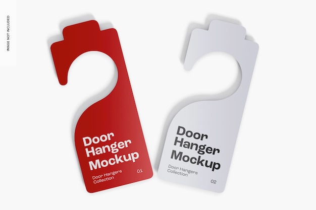 Decorative Door Hangers Mockup