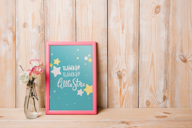 Decorative frame mockup