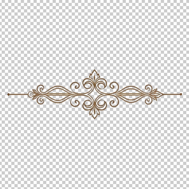 PSD decorative wedding ornament design