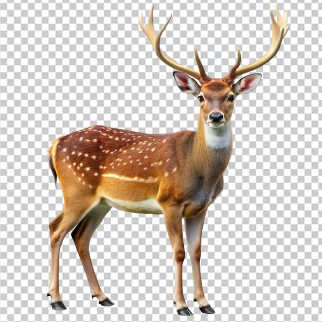 deer on transparent background