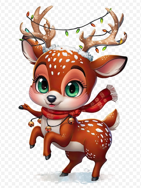 a deer with antlers on its head