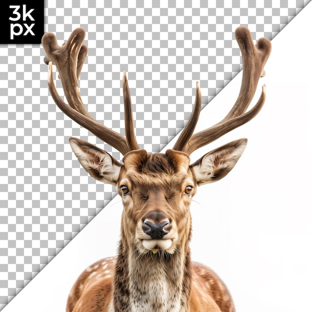 a deer with a white background that says  x2  on the bottom