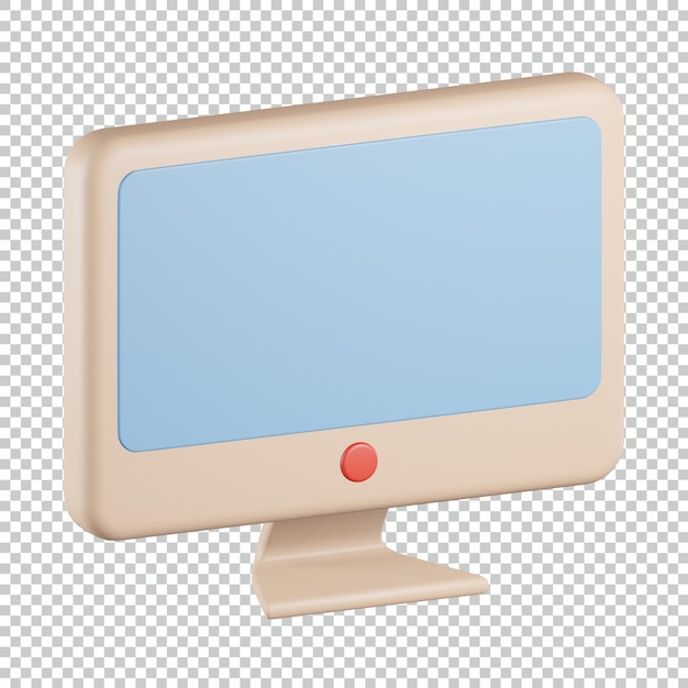 Dekstop Screen 3D Icon