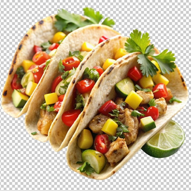 PSD delicious grilled chicken tacos