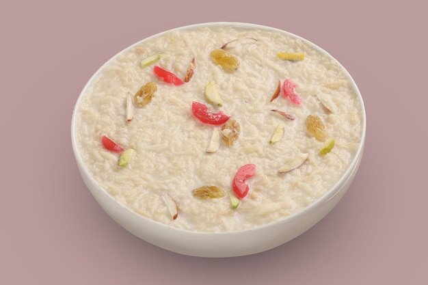 Delicious homemade semai vermicelli kheer khir mithai