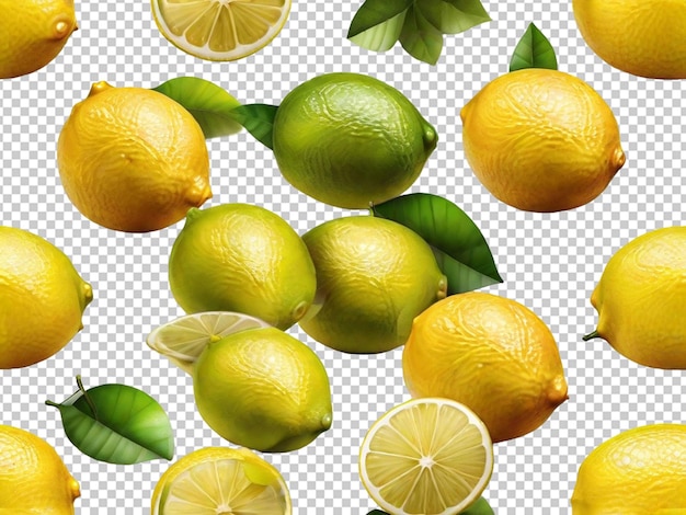 Delicious yellow limes