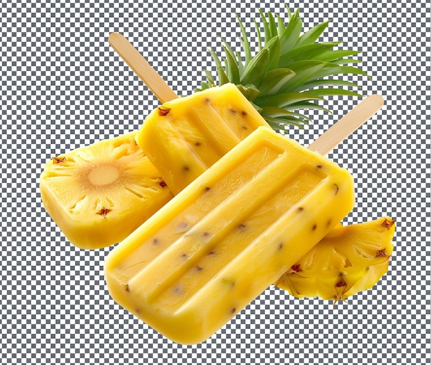 Delightful Praia Pineapple isolated on transparent background