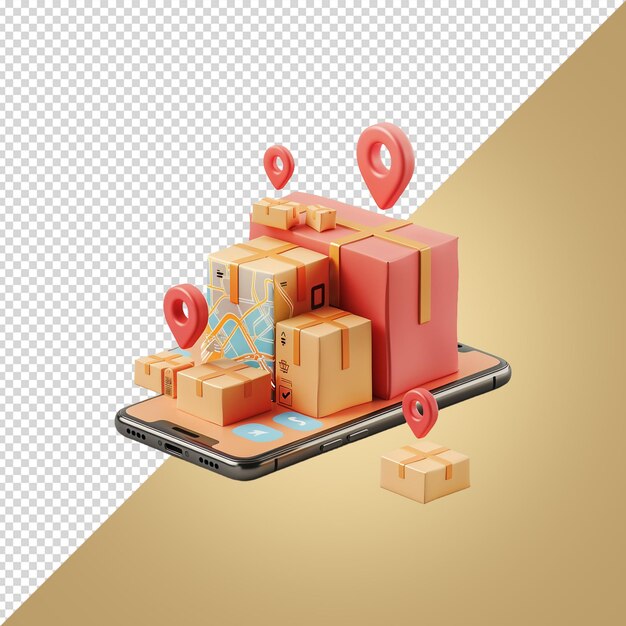 PSD delivery 3d