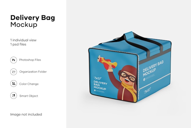 Delivery Bag Mockup