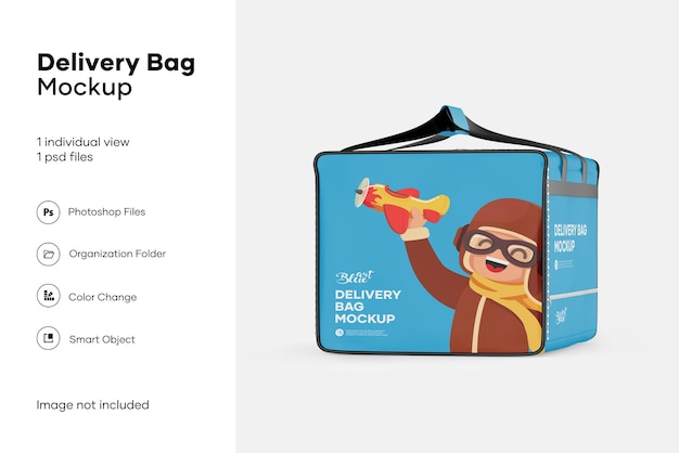 Delivery Bag Mockup