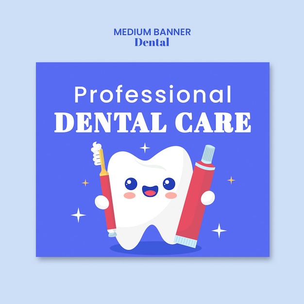 PSD dental template design