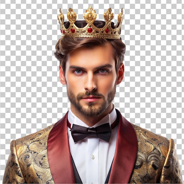 PSD depiction of king