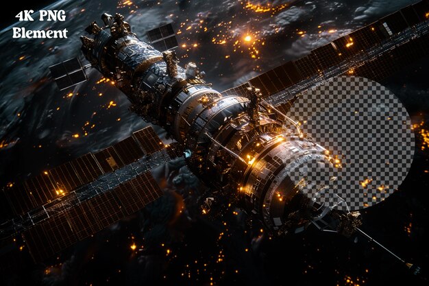 Deploying softwaredefined radio platforms aboard space on transparent background