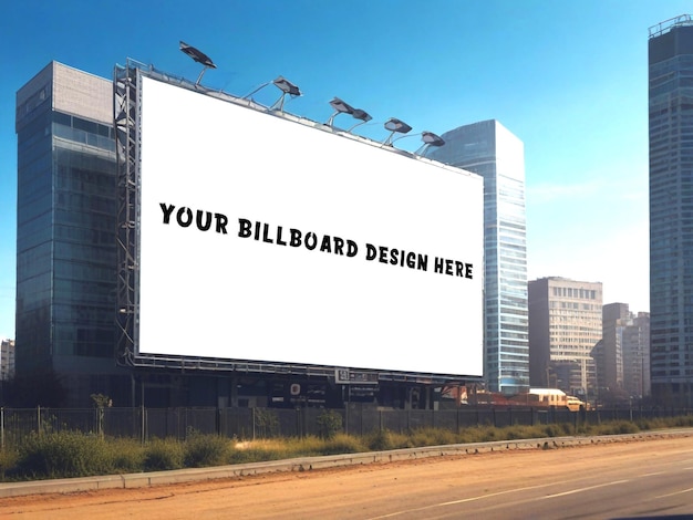 design advertising billboard mockup