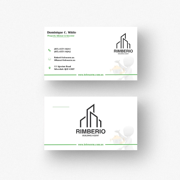 PSD designing impactful business cards