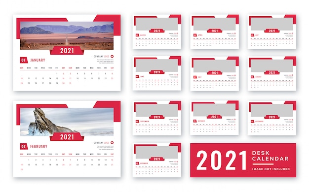 PSD desk calendar  2021