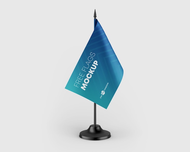 DESK FLAGS MOCKUP