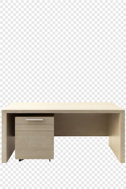 PSD a desk with a drawer and a drawer