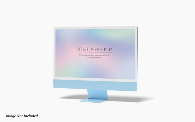 Desktop Screen Mockup Premium Psd