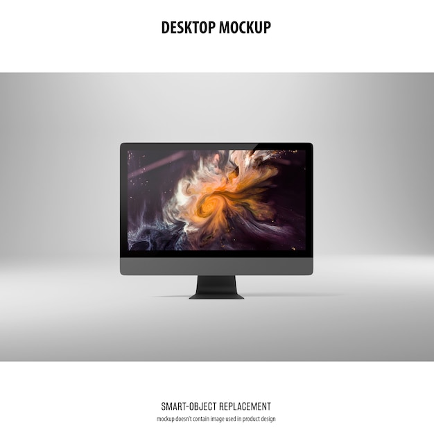 Desktop Screen Mockup