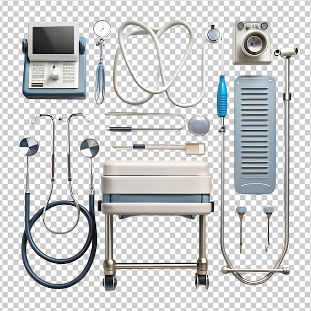 PSD detailed mechanical healthcare equipment