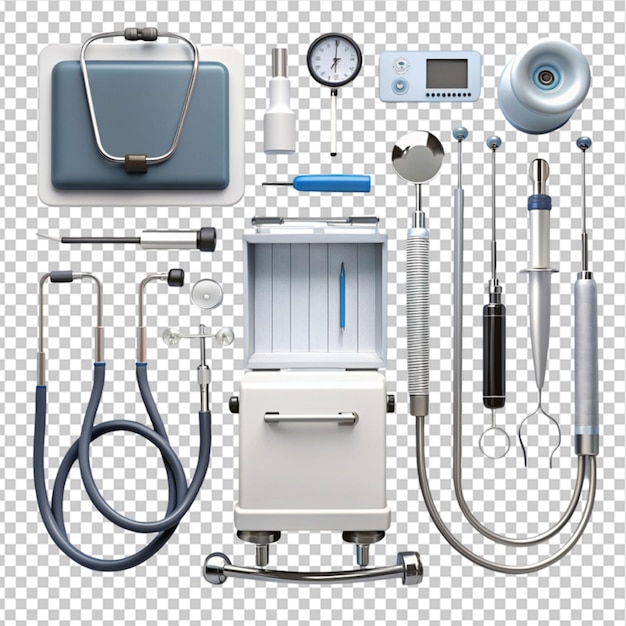 Detailed mechanical healthcare equipment