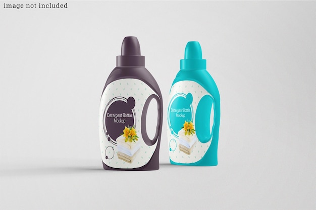 Detergent Bottle Mockup