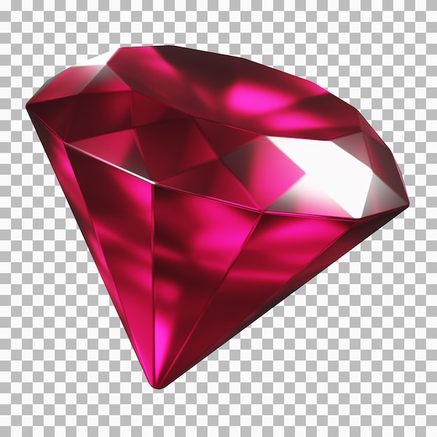 Diamond 3D Illustration. Diamond 3D Icon.