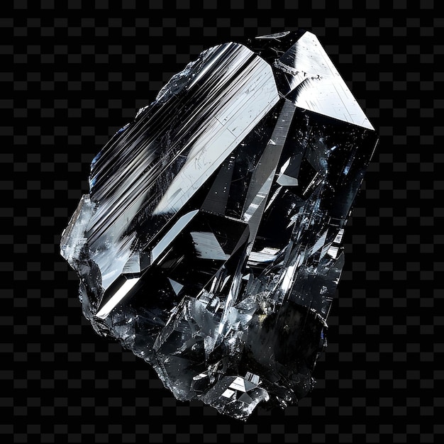 a diamond that is on a black background with a black background