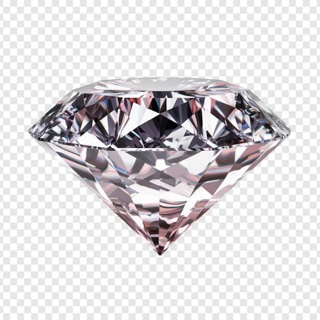 a diamond that is cut in half