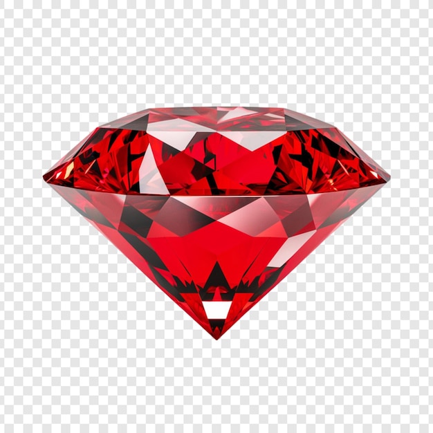 PSD a diamond that is red with diamonds on it