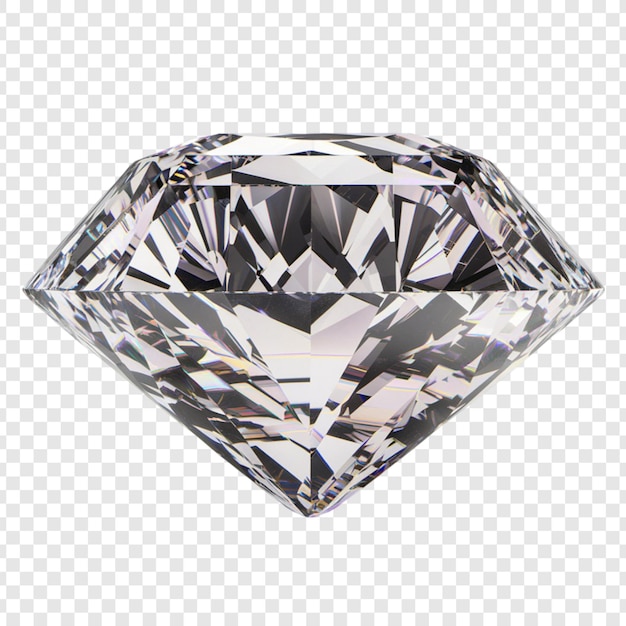 a diamond that is on a transparent background