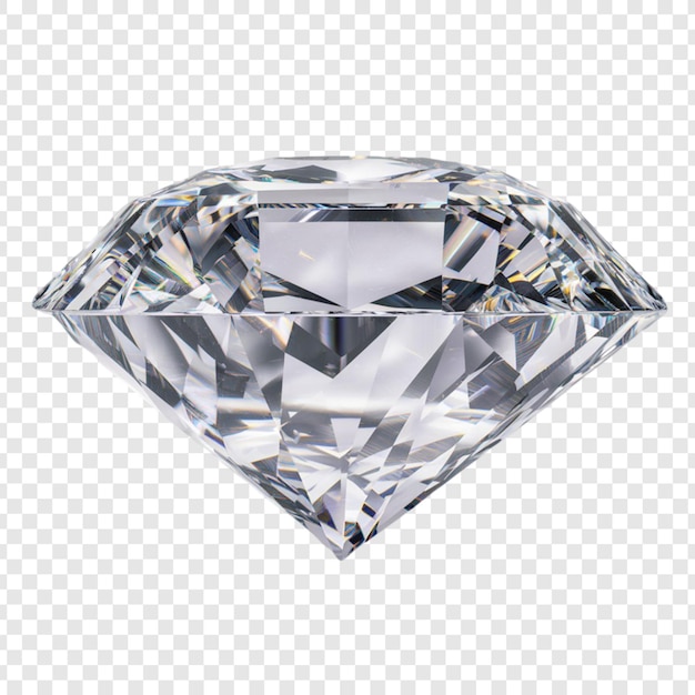 a diamond that is on a transparent background