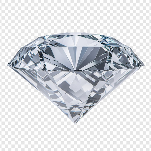 diamond on a transparent background